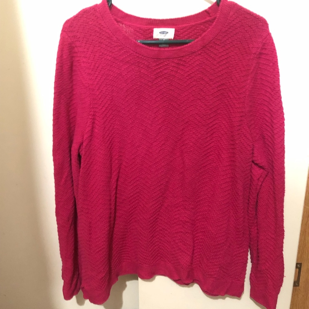 Pink XL Old Navy sweater